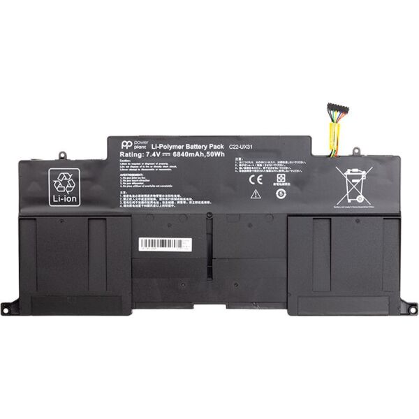

Аккумулятор PowerPlant для ноутбуков ASUS Zenbook UX31 (UX31E-RY010V) 7.4V 6840mAh (NB431090)