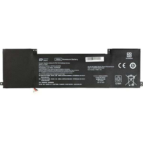 

Аккумулятор PowerPlant для ноутбуков HP Omen 15 15-5014TX (RR04) 15.2V 58Wh (NB461332)