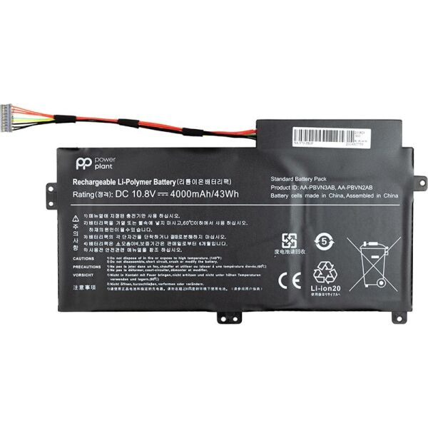 

Аккумулятор PowerPlant для ноутбуков SAMSUNG 370R (AA-PBVN3AB) 10.8V 4000mAh (NB490080)