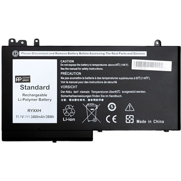 

Аккумулятор для ноутбуков DELL Latitude 12 5000 (RYXXH) 11.1V 38Wh (original) (NB441105)