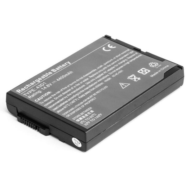 

Аккумулятор PowerPlant для ноутбуков ACER TravelMate BTP-43D1 (BTP-43D1, AC-43D1-8) 14.8V 4400mAh (NB00000165)