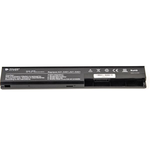 

Аккумулятор PowerPlant для ноутбуков ASUS X401 (ASX401LH, A32-X401) 10.8V 4400mAh (NB430239)
