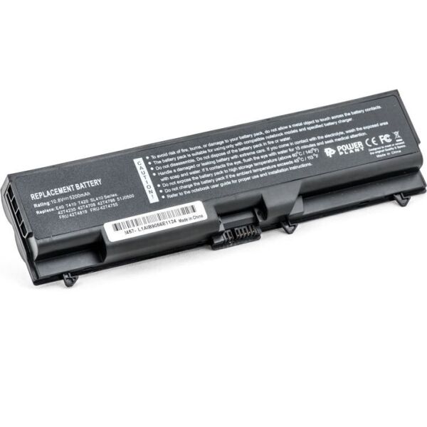 

Аккумулятор PowerPlant для ноутбуков IBM/LENOVO ThinkPad SL410K (FRU42T4795, IMSL40LH) 10.8V 5200mAh (NB00000069)
