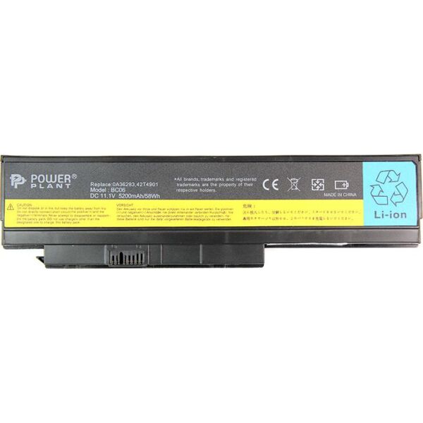 

Аккумулятор PowerPlant для ноутбуков IBM/LENOVO ThinkPad X230 (0A36281) 11.1V 5200mAh (NB480180)