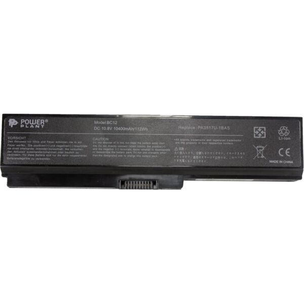 

Аккумулятор PowerPlant для ноутбуков TOSHIBA Satellite L750 (PA3817U-1BAS) 10.8V 10400mAh (NB00000251)