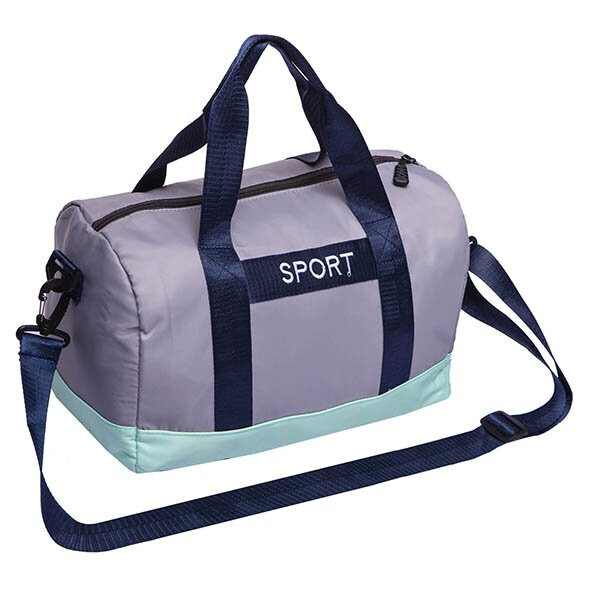 

Сумка для спортзала Sport LLW7103 Серо-мятный (39508038)