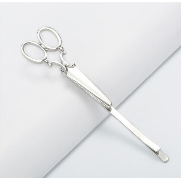 

Заколка для волос Ножницы ELECOOL Серебристый