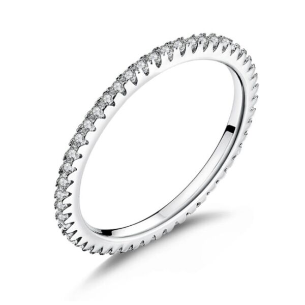 

Кольцо серебряное женское для помолвки Тиффани стайл WOSTU 16,5 Стерлинговое серебро 925