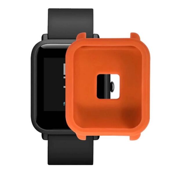 

Amazfit Bip Защитный силиконовый чехол для смарт часов, Orange