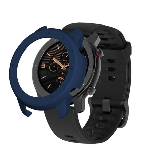 

Amazfit GTR 42 мм. Защитный бампер для смарт часов, Navy blue