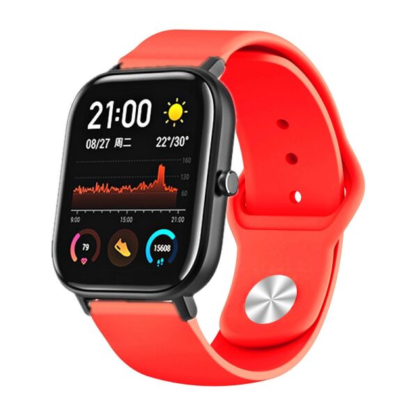 

Ремешок для часов Sport design bracelet Universal, 20 мм. Red