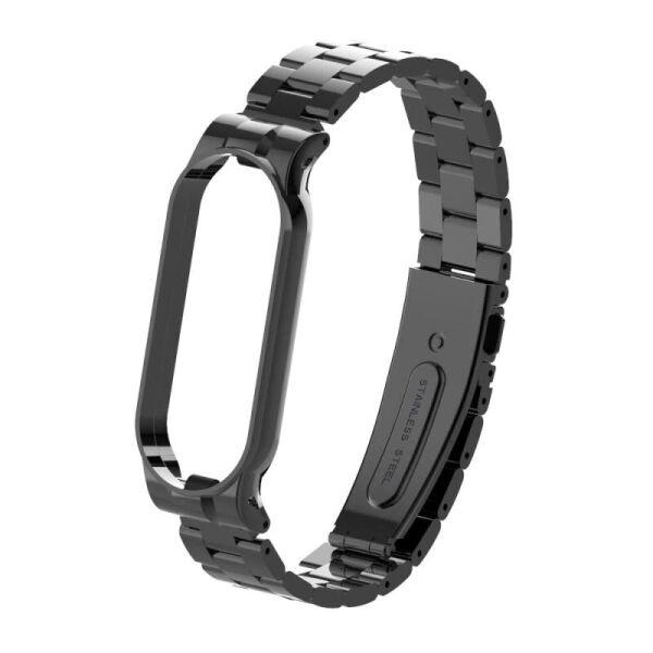 

Pемешок для фитнес-браслета Xiaomi Mi Band 5 и 6 Bead design Black