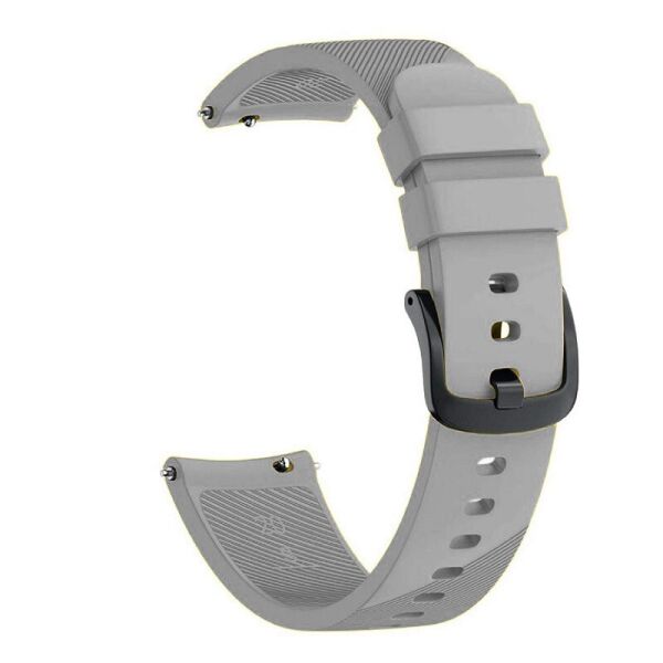 

Ремешок для часов Silicone bracelet Universal, 20 мм. Type B Gray