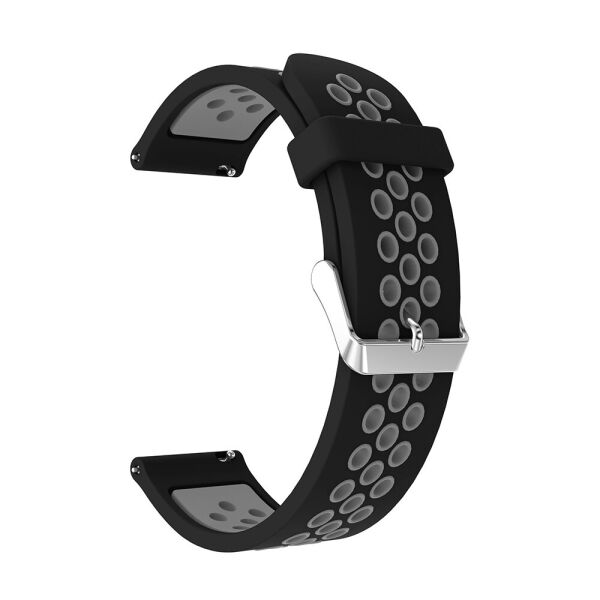 

Ремешок для часов Nike design bracelet Universal, 20 мм Black/Gray
