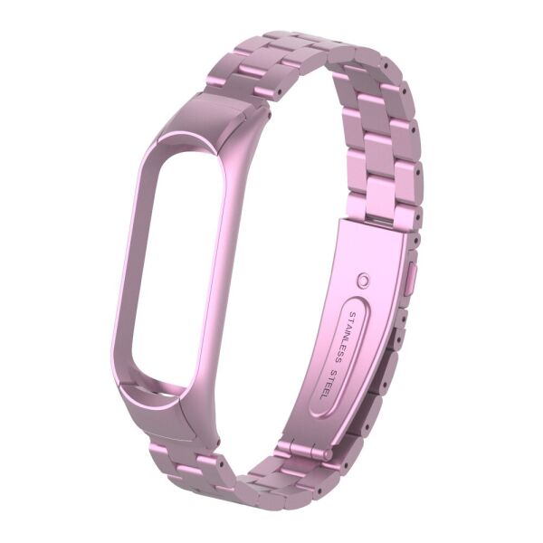 

Pемешок для фитнес-браслета Xiaomi Mi Band 3 и 4 Bead design Pink