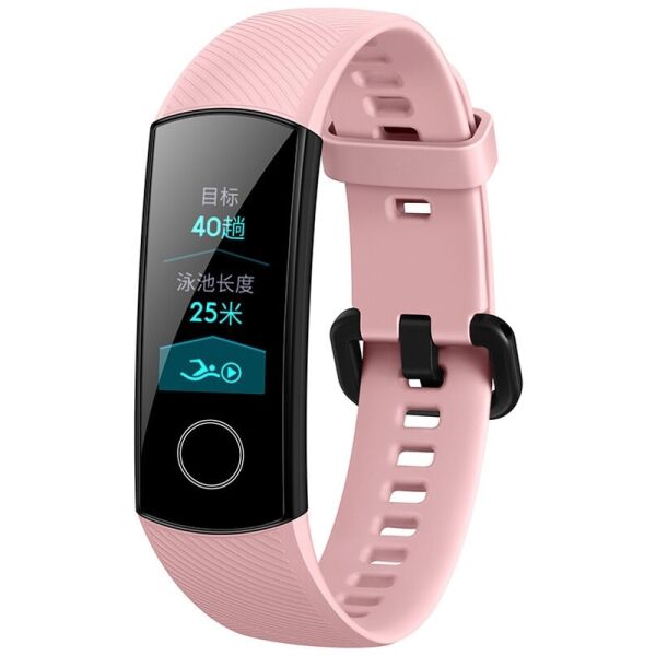 

Ремешок для фитнес-браслета Honor Band 4 и 5 Pink