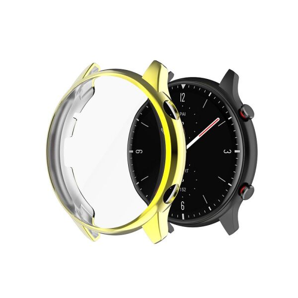 

Защитный чехол для смарт часов Amazfit GTR 2/2e Gold