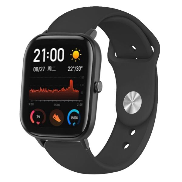 

Ремешок для часов Sport design bracelet Universal, 20 мм. Black