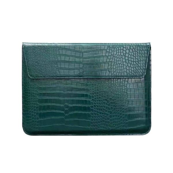 

Чехол-конверт для MacBook 13.3" Case Fashion Leather Dark green