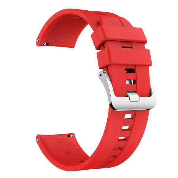 

Ремешок для часов Silicone bracelet Universal Type D, 22 мм. Red