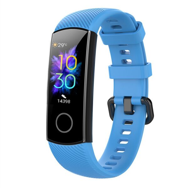 

Ремешок для фитнес-браслета Honor Band 4 и 5 Blue