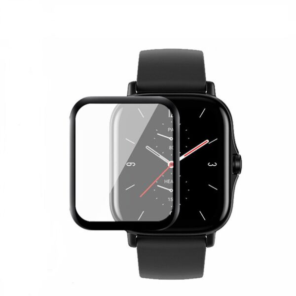 

Защитная пленка для смарт часов Amazfit GTS2 Mini с рамкой (2 шт.)
