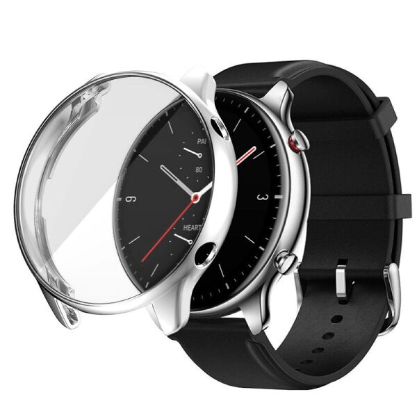 

Защитный чехол для смарт часов Amazfit GTR 2/2e Silver