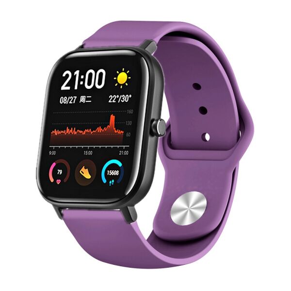 

Ремешок для часов Sport design bracelet Universal, 20 мм. Violet