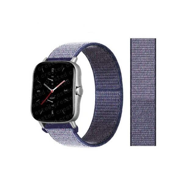 

Ремешок для часов Nylon loop bracelet Universal, 22 мм. Midnight blue
