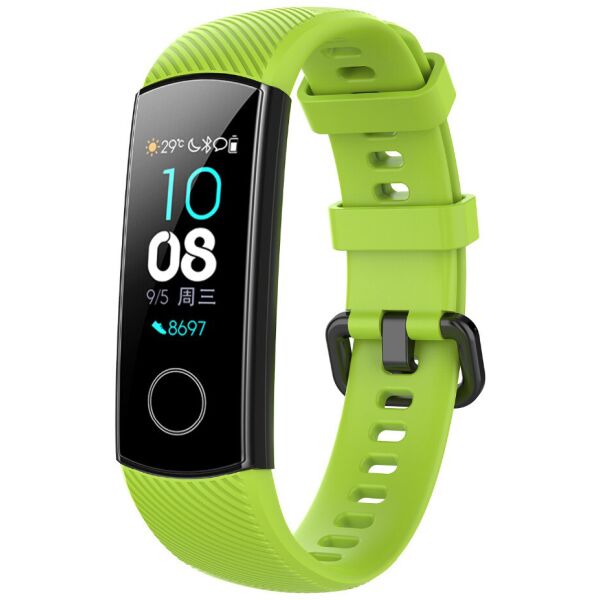 

Ремешок для фитнес-браслета Honor Band 4 и 5 Green