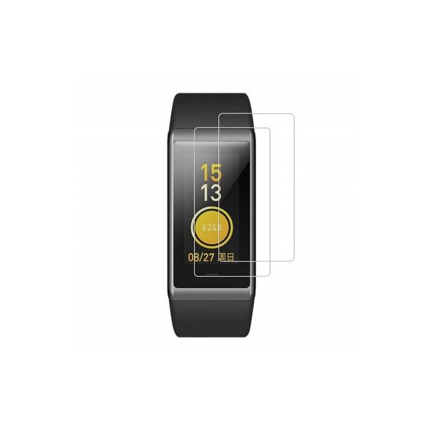 

Защитная пленка для экрана смарт браслета Amazfit Cor, комплект - 2 протектора.