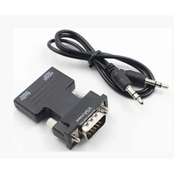 

Конвертер преобразователь UKC HDMI-VGA OUT