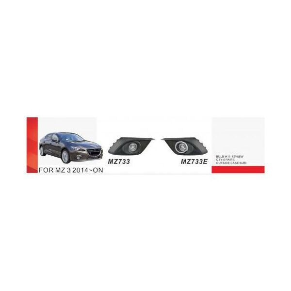 

Фари DLAA Mazda 6 2013-15/MZ-563/H11-12V55W (MZ-733E)