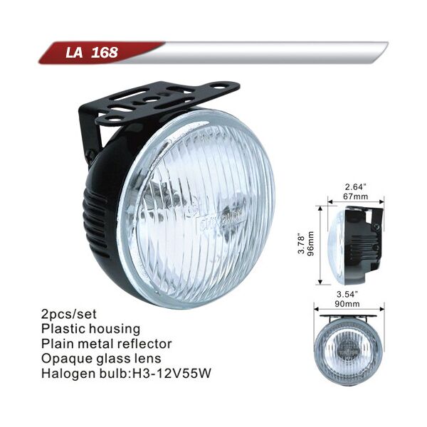 

Фара DLAA додаткова 168-W/H3-12V-55W/D=90мм (LA 168-W)