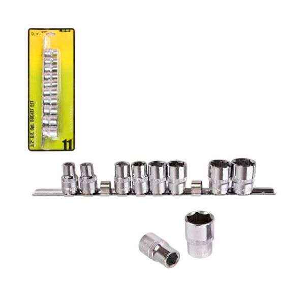

Набір ALLOID торц головок 1/2"DR 10 - 24 мм 11 (НГП-4011)