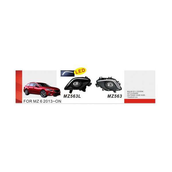 

Фари DLAA Mazda 6 2016-/MZ-663L/LED-10W (MZ-563)