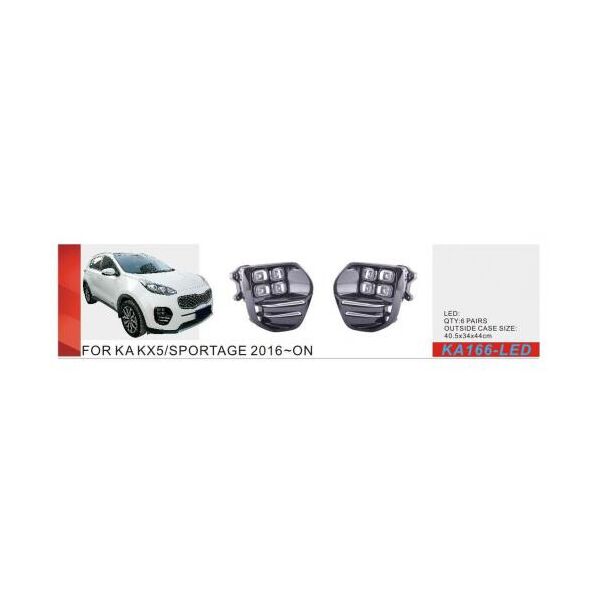 

Фари DLAA LADA/Priora 2170-72/LD-2321/H3-12V55W (KA-166-LED-2)