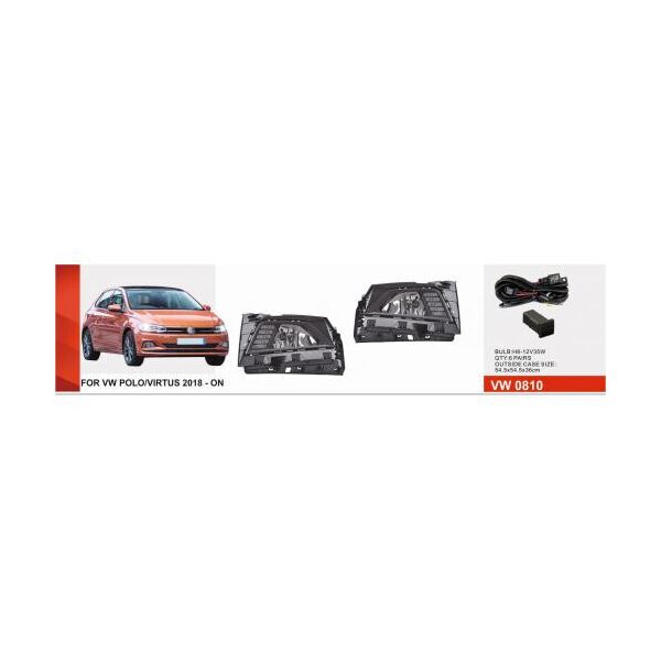 

Фари DLAA дод. Toyota/TY-9377L-1/H8-12V35W+DRL-6W (VW-0810 3в1)