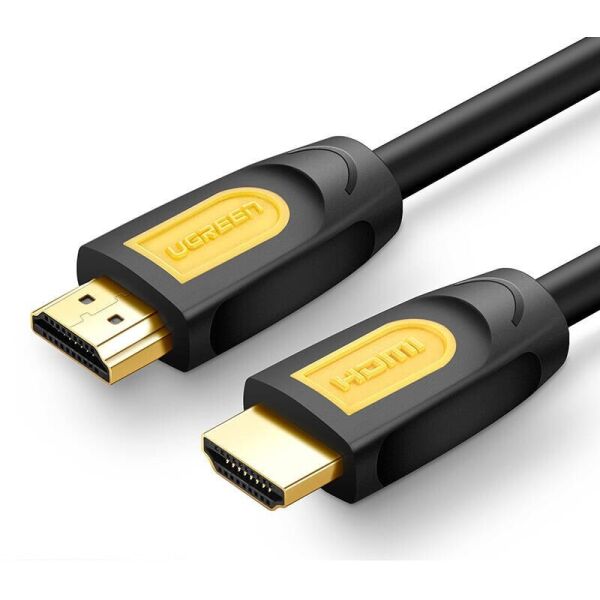 

Кабель UGREEN HD101 HDMI 2.0 (AM/AM) Round Cable 1.5 m Yellow/Black