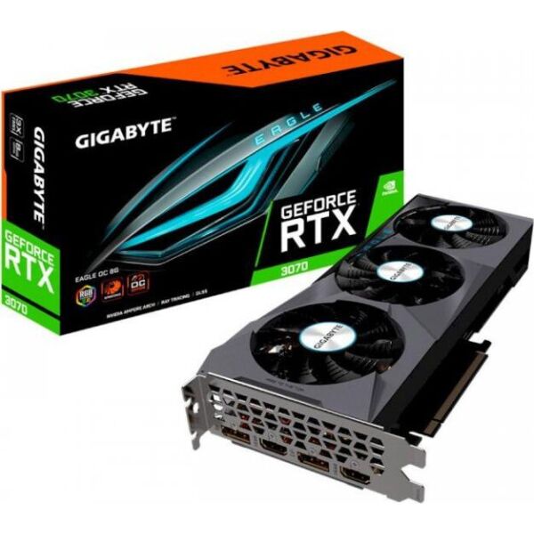 

Видеокарта Gigabyte GeForce RTX 3070 EAGLE 8G rev.2.0 LHR (GV-N3070EAGLE-8GD rev.2.0)