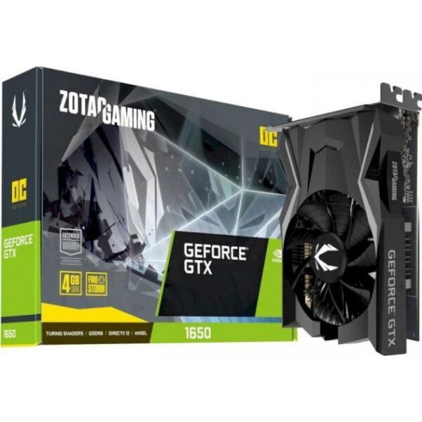 

Видеокарта ZOTAC GAMING GeForce GTX 1650 OC (ZT-T16520F-10L)