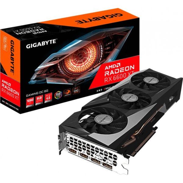 

Видеокарта GIGABYTE Radeon RX 6600 XT GAMING OC 8G (GV-R66XTGAMING OC-8GD)