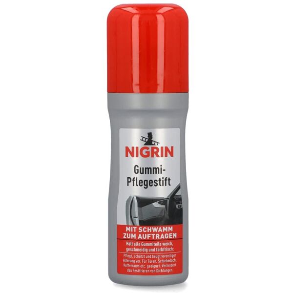 

NIGRIN Gummi-Pflegestift средство по уходу за резиновыми уплотнителями с губкой для точного нанесения (Германия) 75 мл