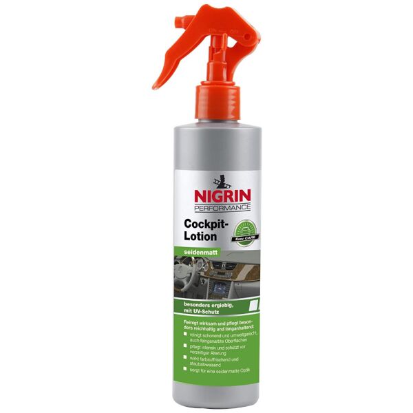 

NIGRIN Performance Cockpit Lotion 40-дневный полироль для пластика с матовым эффектом (Германия) 300 мл