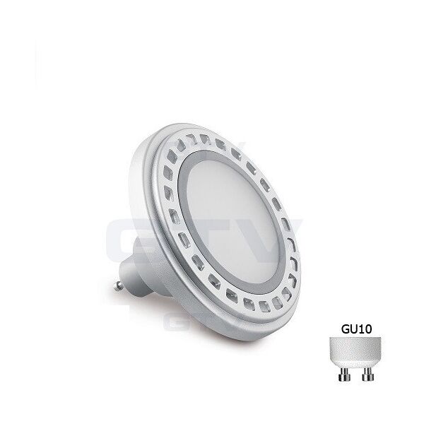 

Светодиодная LED лампа GTV, 12W, AR111/ES111, 120°, 4000К – нейтральное свечение, серый.