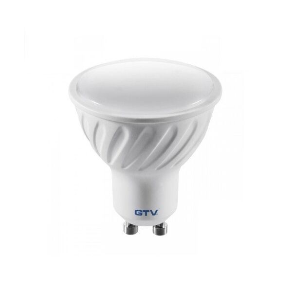 

Светодиодная LED лампа GTV, 7,5W, GU10, MR16, 6400K.