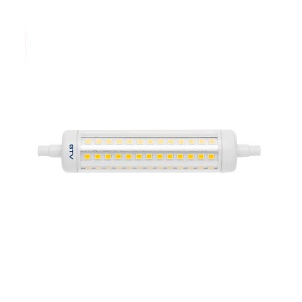 

Светодиодная LED лампа GTV, 10W, R7s, 4000K – нейтральное свечение.
