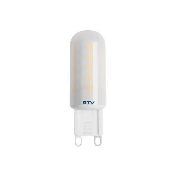 

Светодиодная LED лампа GTV, 4W, G9, 3000К – тёплое свечение.