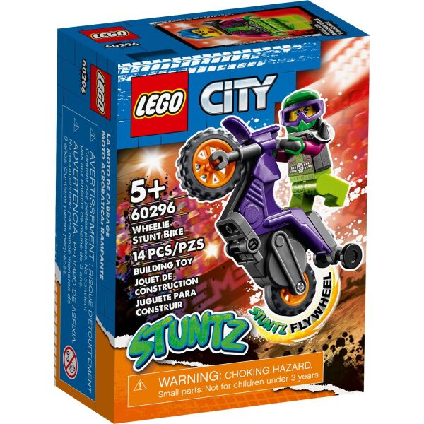 

LEGO® City Акробатический трюковый мотоцикл (60296)