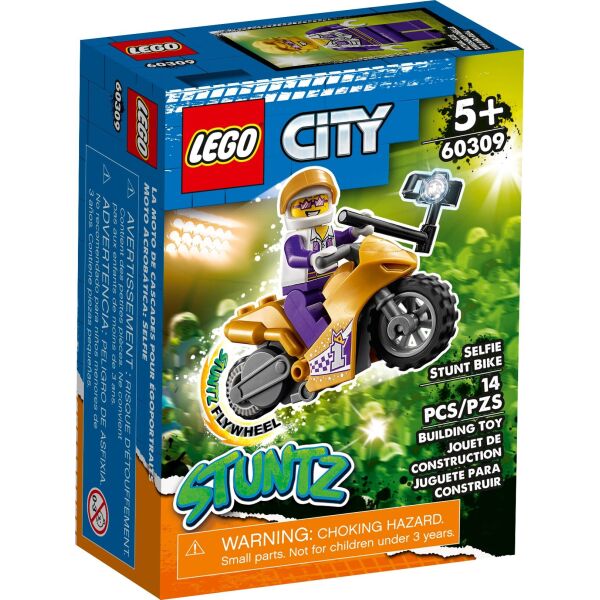 

LEGO® City Трюковый мотоцикл с экшн-камерой (60309)